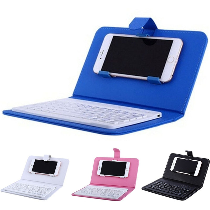 EVULTEC™ - Wireless Bluetooth Keyboard With PU Leather Case Cover