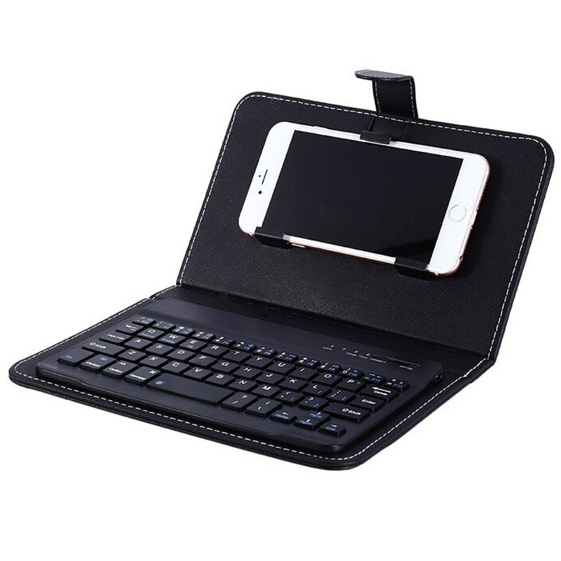 EVULTEC™ - Wireless Bluetooth Keyboard With PU Leather Case Cover