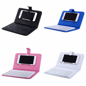 EVULTEC™ - Wireless Bluetooth Keyboard With PU Leather Case Cover