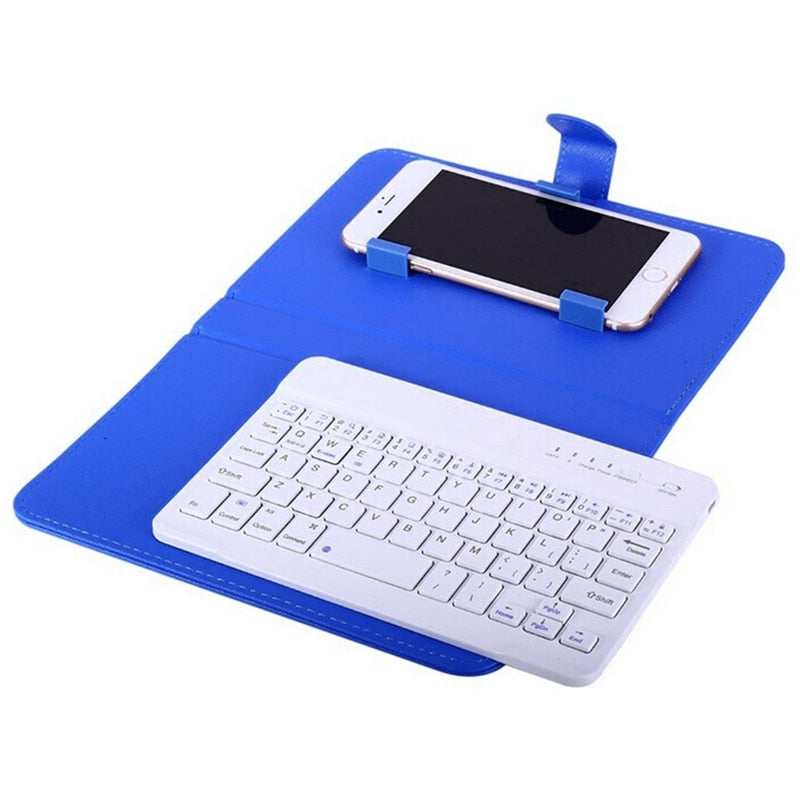 EVULTEC™ - Wireless Bluetooth Keyboard With PU Leather Case Cover